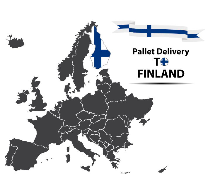 Finland pallet delivery